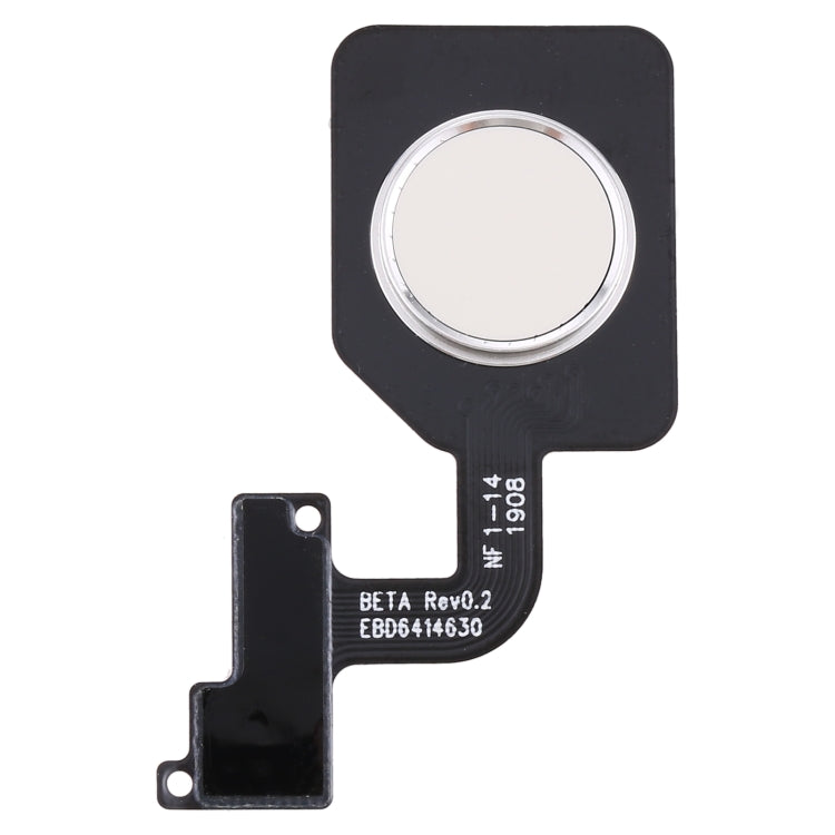 Replacement Fingerprint Sensor Flex Cable for LG G8s ThinQ (LMG810 / LM-G810 / LMG810EAW) - White