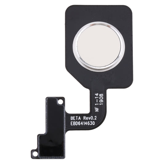 Replacement Fingerprint Sensor Flex Cable for LG G8s ThinQ (LMG810 / LM-G810 / LMG810EAW) - White