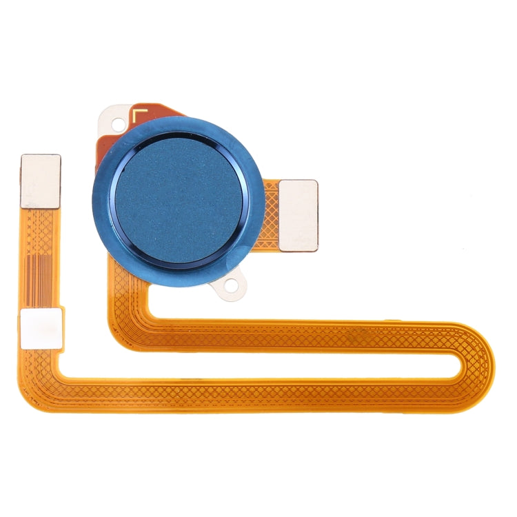 Replacement Fingerprint Sensor Flex Cable for Motorola Moto G8 Power - High-Quality Repair Part (Blue)