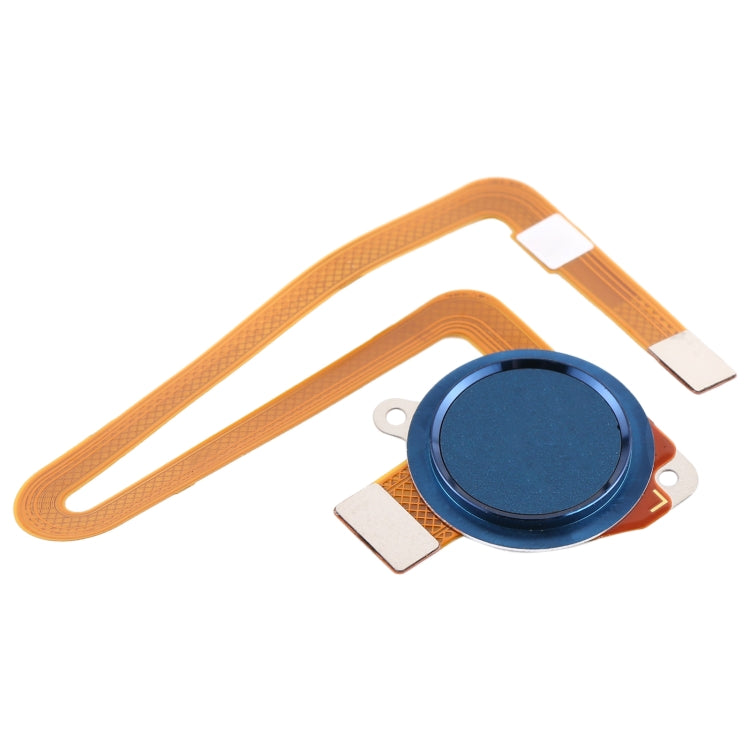 Replacement Fingerprint Sensor Flex Cable for Motorola Moto G8 Power - High-Quality Repair Part (Blue)