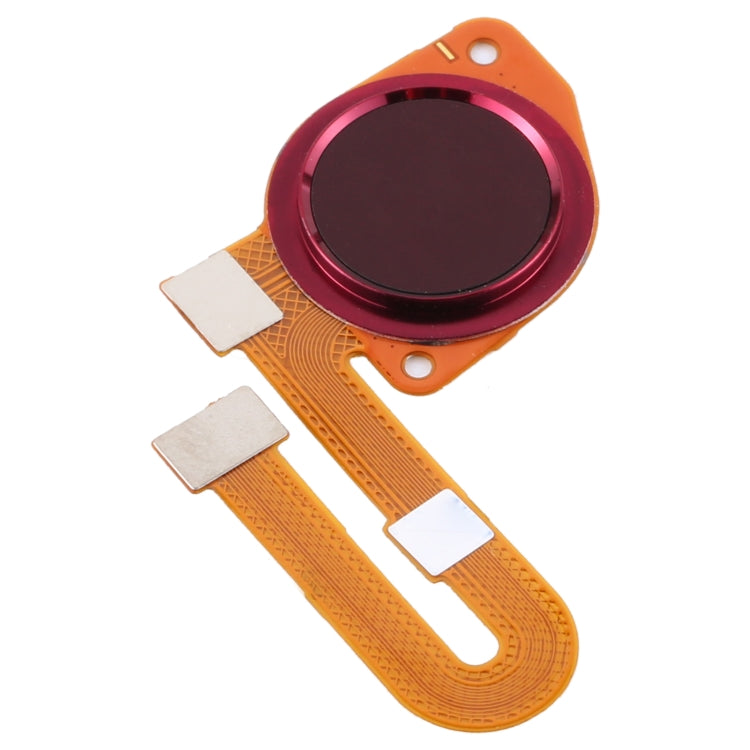 Replacement Fingerprint Sensor Flex Cable for Motorola Moto G9 Play (Red) - Compatible & Tested
