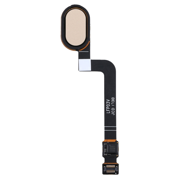 Replacement Fingerprint Sensor Flex Cable for Motorola Moto G5S (XT1793, XT1794, XT1792, XT1799-2) - Gold
