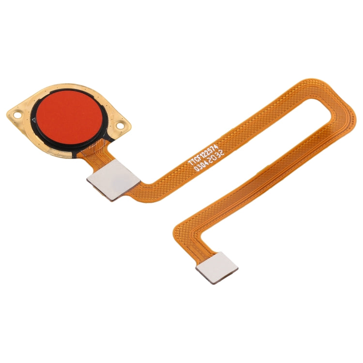 Replacement Fingerprint Sensor Flex Cable for Xiaomi Redmi 9C (Red) - Quality Checked, Professional Installation Recommended