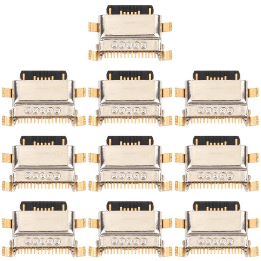 10 Pack Charging Port Connectors for Xiaomi Mi A3 / CC9e - Reliable Replacement Parts
