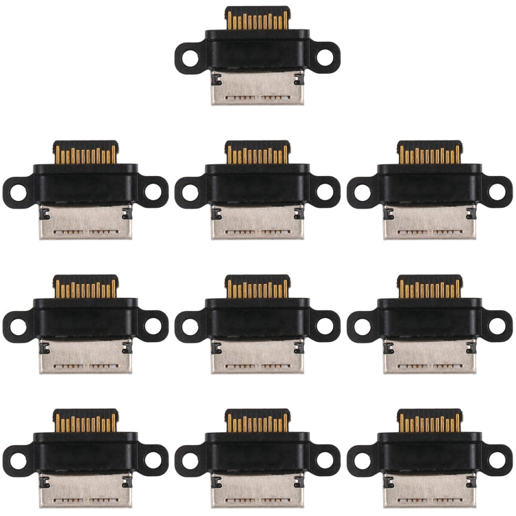 10-Pack Charging Port Connectors for Xiaomi Black Shark 3 Pro - Reliable Replacement Parts