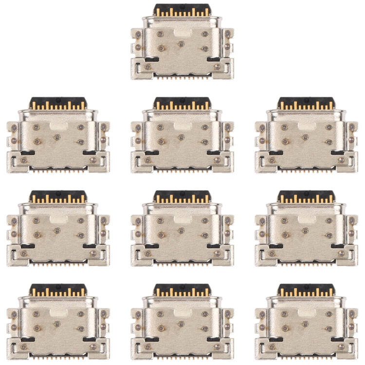 10-Pack Charging Port Connectors for Motorola Moto G7 (XT1962, XT1962-4) - Replacement Parts