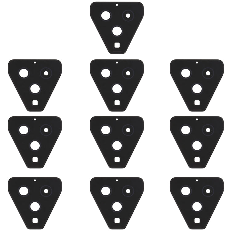 10 Pack Back Camera Lens Replacement for Xiaomi Black Shark 3 (KLE-H0/KLE-A0) - Professional Installation Recommended