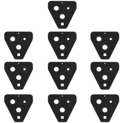 10 Pack Back Camera Lens Replacement for Xiaomi Black Shark 3 (KLE-H0/KLE-A0) - Professional Installation Recommended