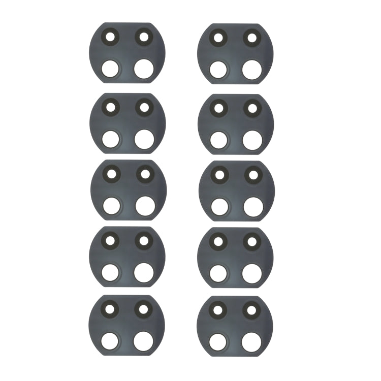 10 Pack Replacement Back Camera Lens for Xiaomi Redmi Note 9 Pro 5G (M2007J17C) - Perfect Fit & Quality