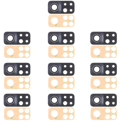 10 PCS Replacement Back Camera Lens for Xiaomi Mi 10T Pro 5G (108MP) M2007J3SG / M2007J3SP / M2007J3SI / M2007J17C