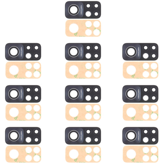 10 PCS Replacement Back Camera Lens for Xiaomi Mi 10T Pro 5G (108MP) M2007J3SG / M2007J3SP / M2007J3SI / M2007J17C