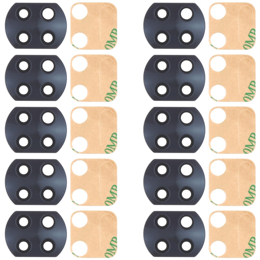 10 PCS Replacement Back Camera Lens for Xiaomi Mi 10T Lite 5G (M2007J17G) - Quality Assurance Included
