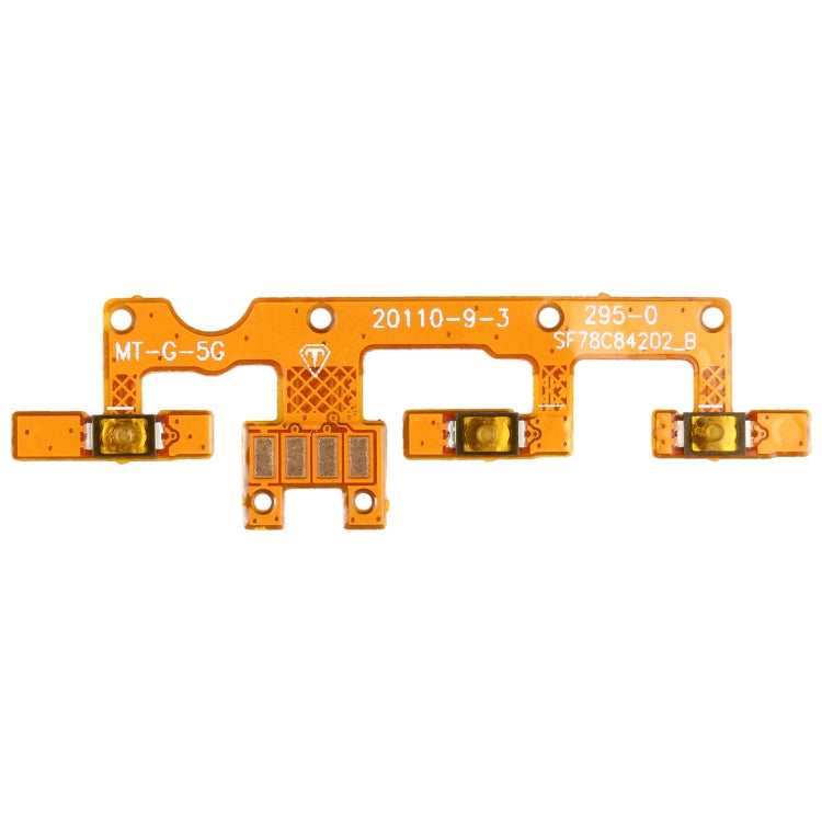 Replacement Flex Cable for Power & Volume Buttons - Compatible with Motorola Moto G 5G