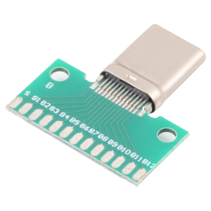 Double-Sided Type C Male Test Board (USB 3.1) with 24-Pin PCB for Professional Device Repair