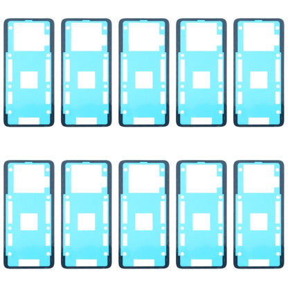 10 PCS Back Housing Cover Adhesive for Xiaomi Redmi Note 9S, Note 9 Pro (India) & Note 9 Pro Max