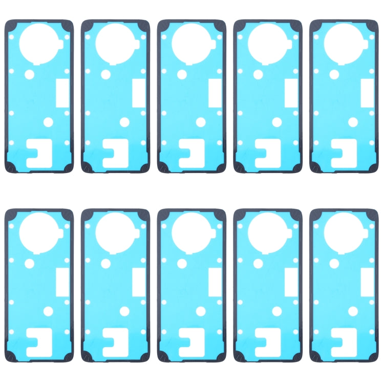 10 PCS Adhesive Back Housing Cover for Xiaomi Redmi Note 9 Pro 5G / Mi 10T Lite 5G - Replacement Parts