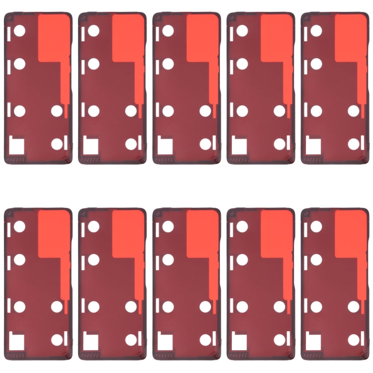 10 PCS Adhesive Back Housing Cover for Xiaomi Redmi Note 10 Pro - Perfect Replacement Parts