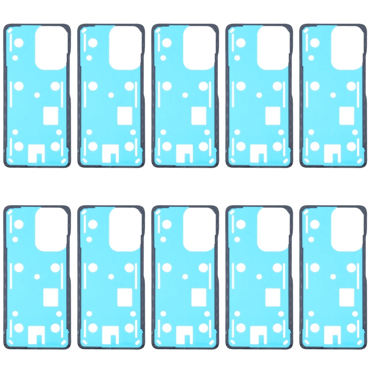 10 PCS Back Housing Cover Adhesive for Xiaomi Redmi K40 Pro, Redmi K40 & Poco F3 - Replacement Parts