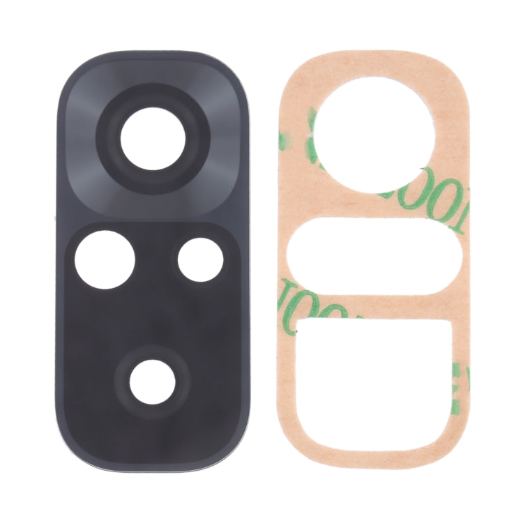 10 Pack Back Camera Lens for Xiaomi Redmi Note 10S (M2101K7BG/M2101K7BI/M2101K7BNY) - Black