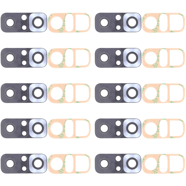 10-Pack Back Camera Lens Replacement for Xiaomi Redmi Note 10 Pro (India) / Pro Max / M2101K6G/K6R/K6P/K6I