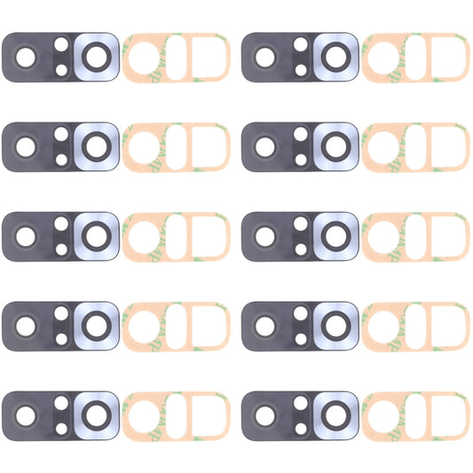 10-Pack Back Camera Lens Replacement for Xiaomi Redmi Note 10 Pro (India) / Pro Max / M2101K6G/K6R/K6P/K6I
