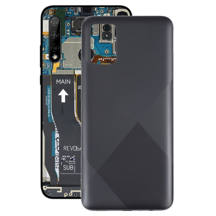 Samsung Galaxy A02s SM-A025F Black Battery Back Cover Replacement - Perfect Fit, Professional Installation Recommended