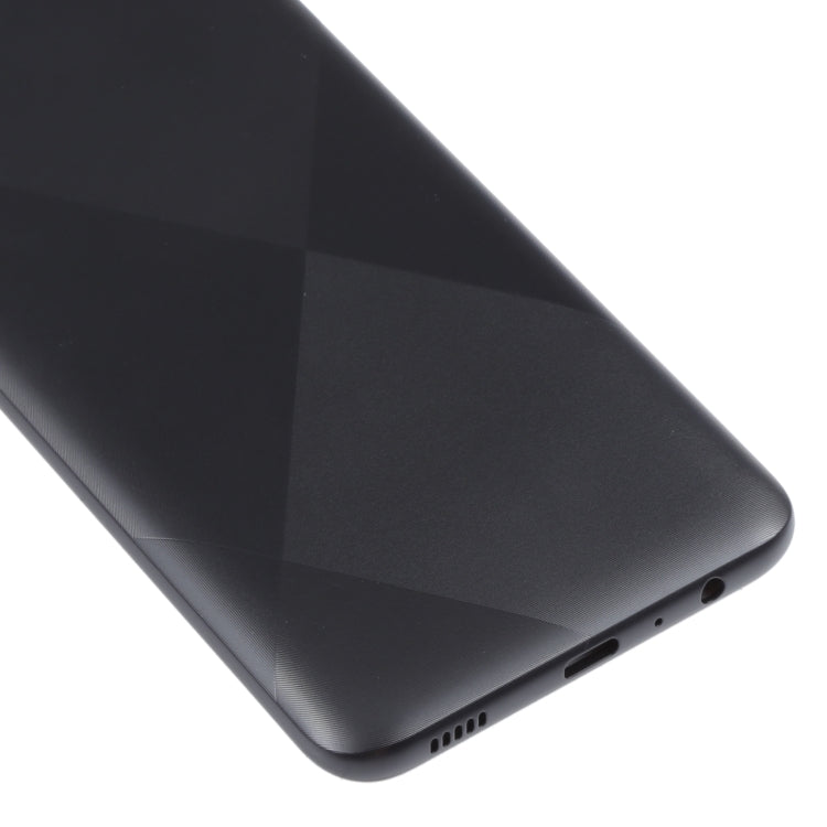 Samsung Galaxy A02s SM-A025F Black Battery Back Cover Replacement - Perfect Fit, Professional Installation Recommended