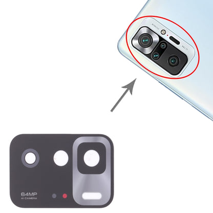 10 PCS Replacement Back Camera Lens for Xiaomi Redmi Note 10 Pro 5G / Poco X3 GT - Perfect Fit, Professional Install Recommended
