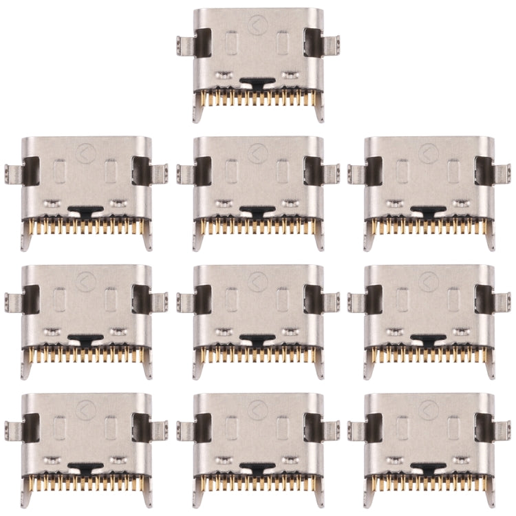 10-Pack Charging Port Connectors for Motorola Moto E7 - Reliable Replacement Parts