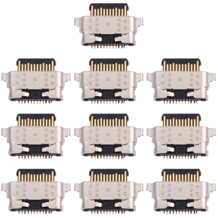 10 Pack Charging Port Connector for Motorola One Vision / Moto P50 (XT1970-1) - Replacement Parts