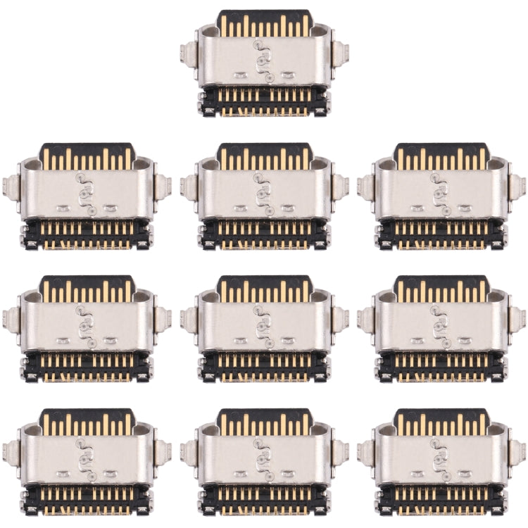 10-Pack Charging Port Connector for Motorola Moto One (P30 Play) XT1941 - Reliable Replacement Part