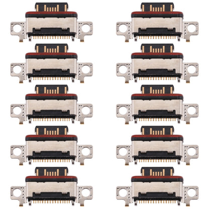 10-Pack Charging Port Connector for Xiaomi Mi 11 Ultra (M2102K1G, M2102K1C) - Replacement Parts