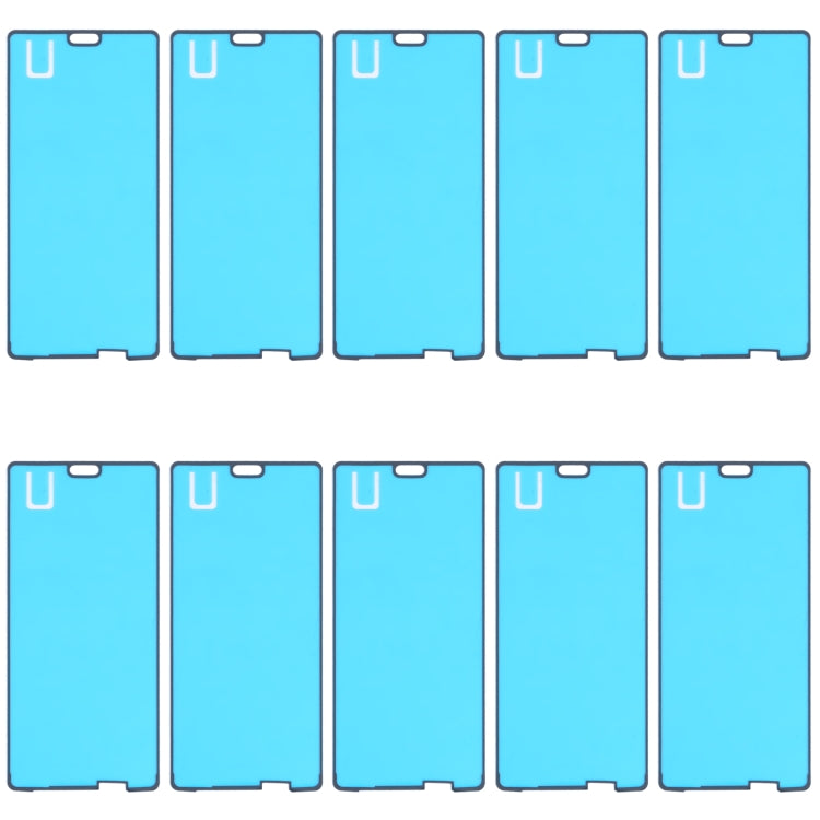 10 PCS Replacement Front Housing Adhesive for Sony Xperia XZ2 - Professional Installation Recommended