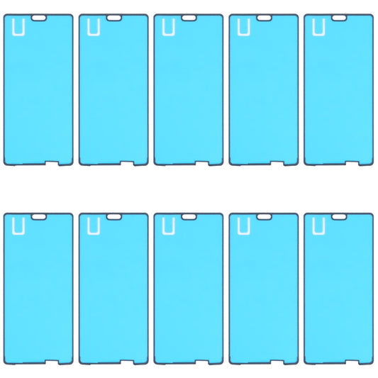 10 PCS Replacement Front Housing Adhesive for Sony Xperia XZ2 - Professional Installation Recommended
