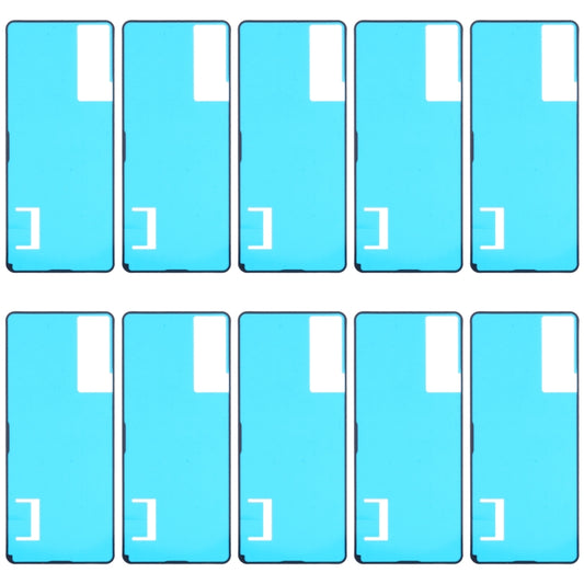 10 Pack Adhesive Back Housing Cover for Sony Xperia 10 III - Replacement Parts, Professional Installation Recommended