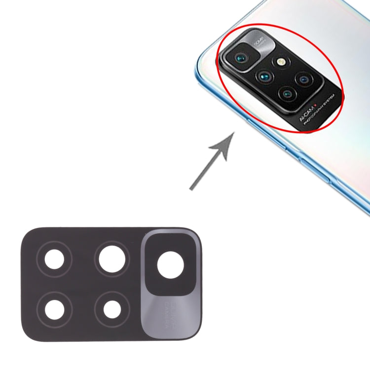 10 PCS Replacement Back Camera Lens for Xiaomi Redmi Note 11 4G, Redmi 10 2022, Redmi 10 Prime & More
