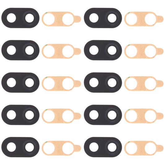 10 PCS Replacement Back Camera Lens for LG K40, K12, K12 Plus, X4 (2019) LMX420, LMX420EMW, LM-X420