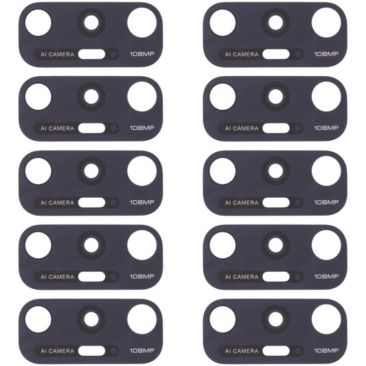 10 PCS Replacement Back Camera Lens for Xiaomi Mi 10S (M2102J2SC) - Perfect Fit & Quality Checked