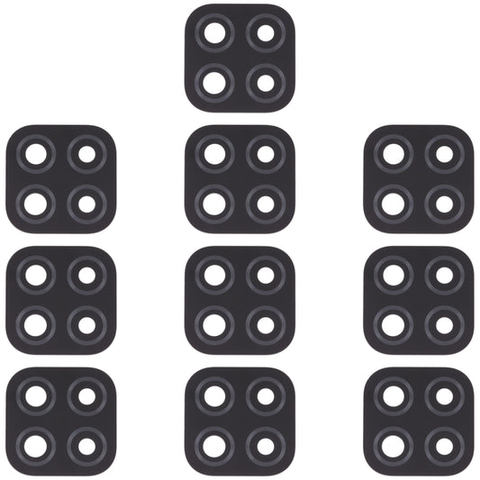 10 PCS Replacement Back Camera Lens for Xiaomi Redmi 9C, Redmi 9 (India), Redmi 9C NFC & Poco C3