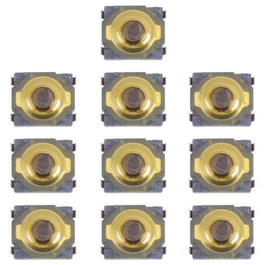 10 Pack of 2.8 x 2.4MM Micro SMD Switch Buttons for Huawei, Coolpad & Honor - Replacement Parts