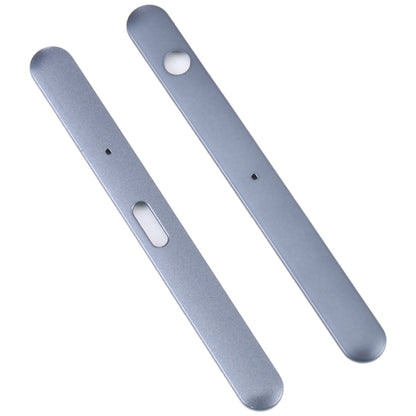 1 Pair of Blue Upper and Lower Sidebars for Sony Xperia XZ1 - Durable Mobile Phone Accessories