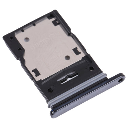 Original SIM Card Tray + Micro SD Card Tray for Samsung Galaxy A53 5G SM-A536B (Black) - Replacement Part