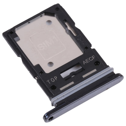 Original SIM Card Tray + Micro SD Card Tray for Samsung Galaxy A53 5G SM-A536B (Black) - Replacement Part
