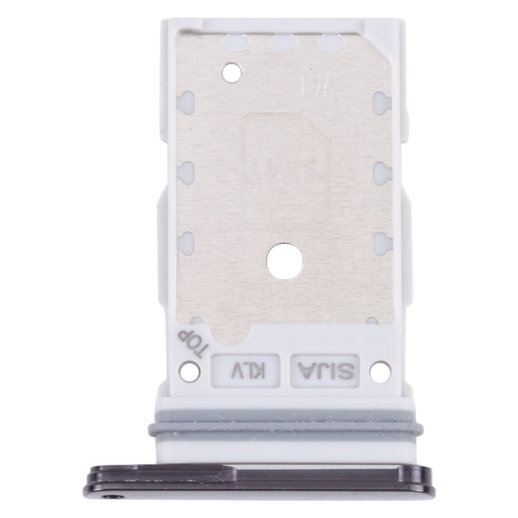 Original SIM Card Tray + Replacement for Samsung Galaxy S22 5G / S22+ 5G (SM-S906B / SM-S901B) - Black