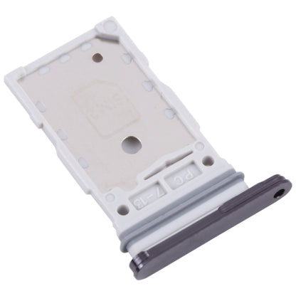 Original SIM Card Tray + Replacement for Samsung Galaxy S22 5G / S22+ 5G (SM-S906B / SM-S901B) - Black