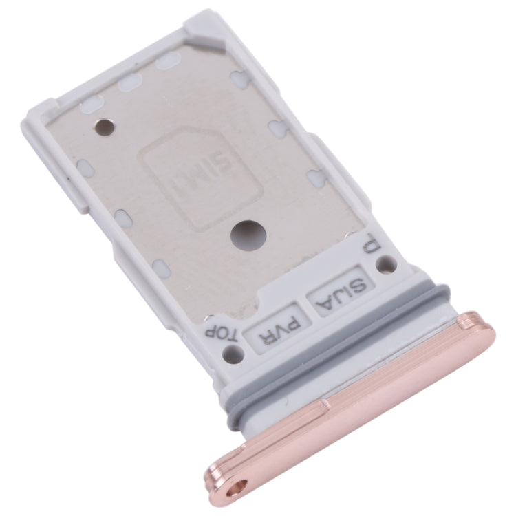 Original SIM Card Tray + SIM Card Tray for Samsung Galaxy S22 5G / S22+ 5G (SM-S901B / SM-S906B) - Gold