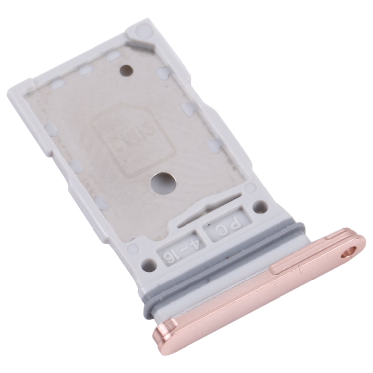 Original SIM Card Tray + SIM Card Tray for Samsung Galaxy S22 5G / S22+ 5G (SM-S901B / SM-S906B) - Gold