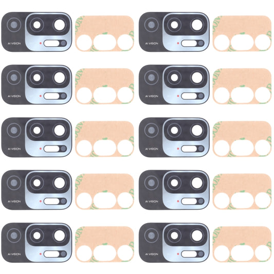 10 Pack Replacement Back Camera Lens for Xiaomi Redmi Note 10T 5G - Quality Checked & Fully Compatible