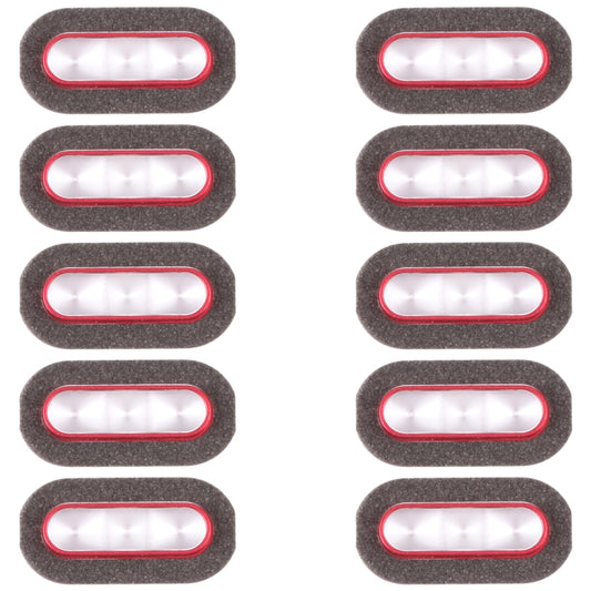 Replacement Flashlight Covers for Vivo X90 Pro (10pcs, Red) - Perfect Fit & Quality Checked