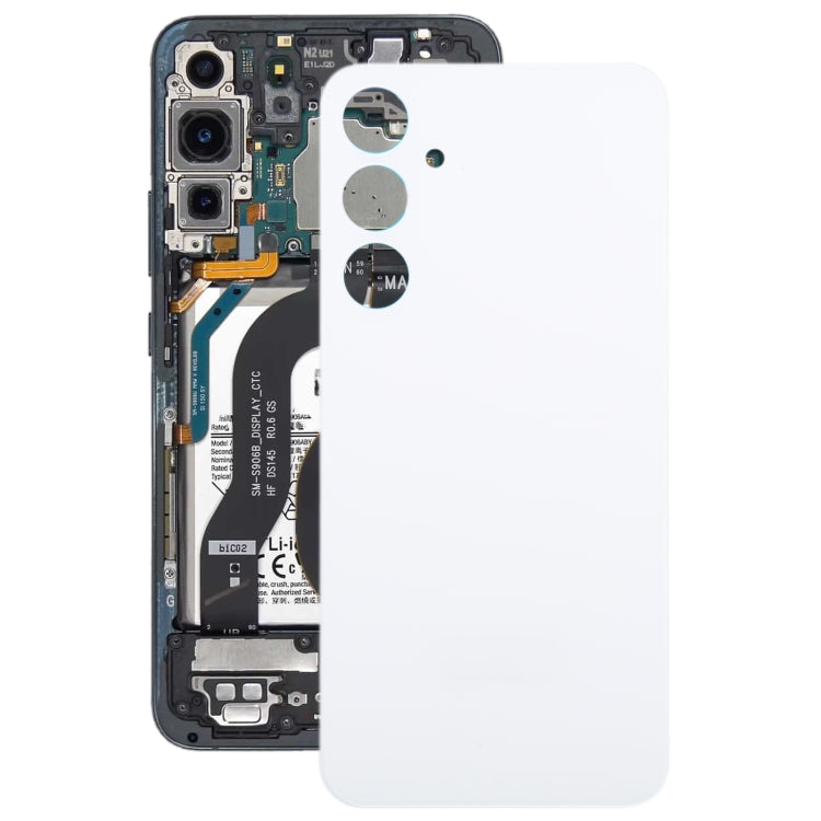 Samsung Galaxy S23 FE SM-S711B Replacement Battery Back Cover (White) - Compatible & Ready to Install